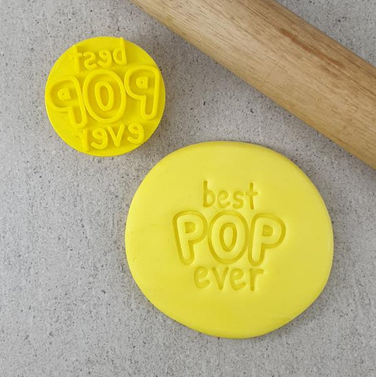 Custom Cookie Cutters Embosser - Best Pop Ever.