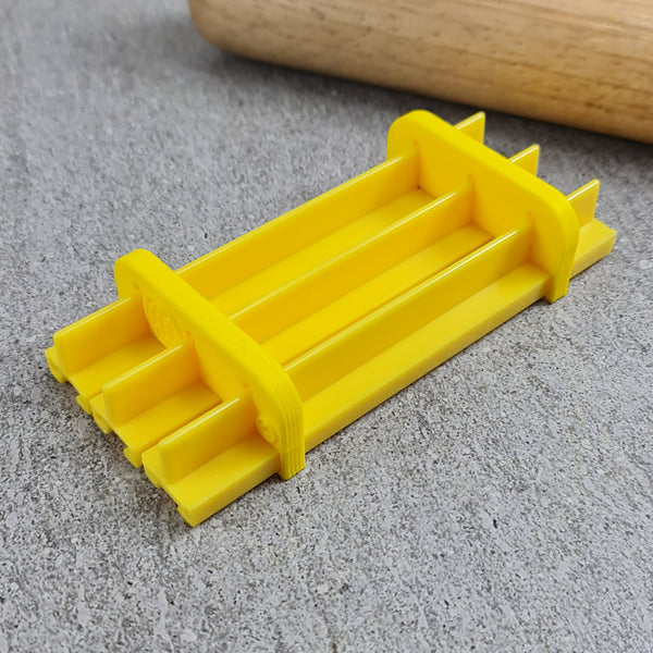 Custom Cookie Cutters Triple Letter Bar Holder.