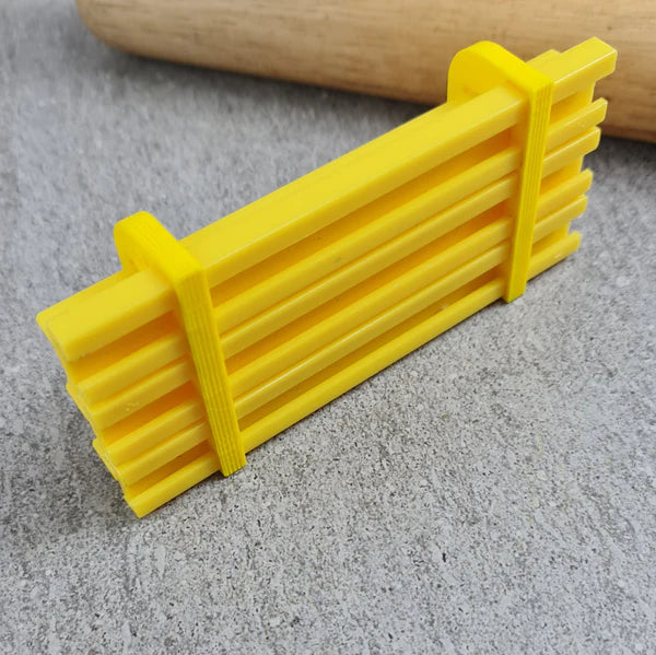 Custom Cookie Cutters Triple Letter Bar Holder.