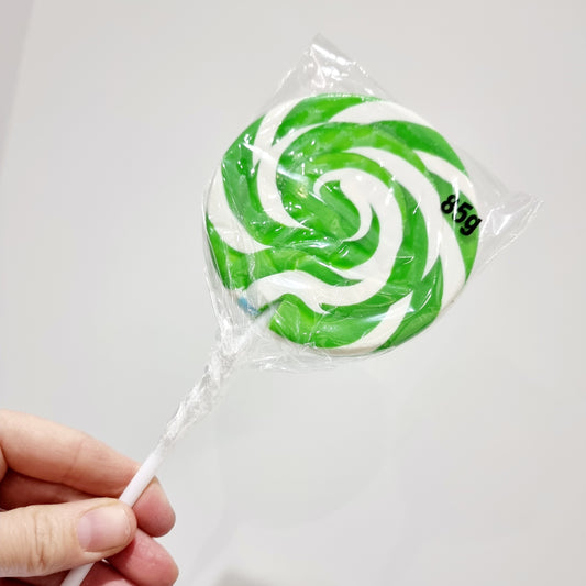 85g Large ST Single Swirly Pop - Green