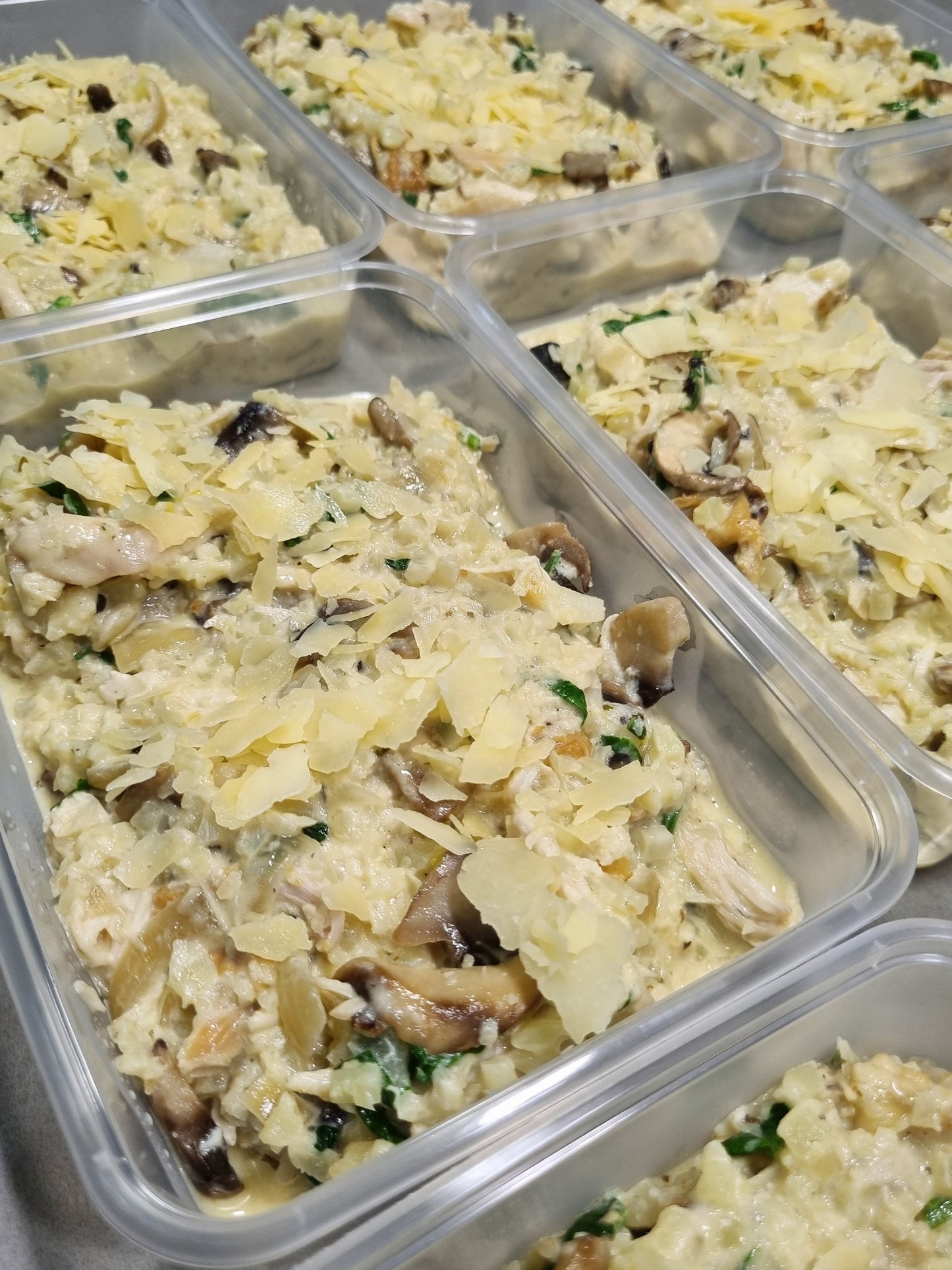 Skysies Keto Chicken, Mushroom and Spinach Cauli Risotto *Pickup Only*