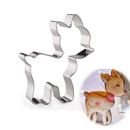 Cookie Cutter - Cute Reindeer 3".