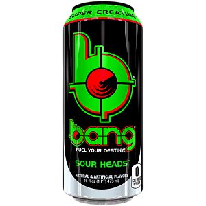 Bang Energy Drink - Sour Heads *DISCONTINUED*