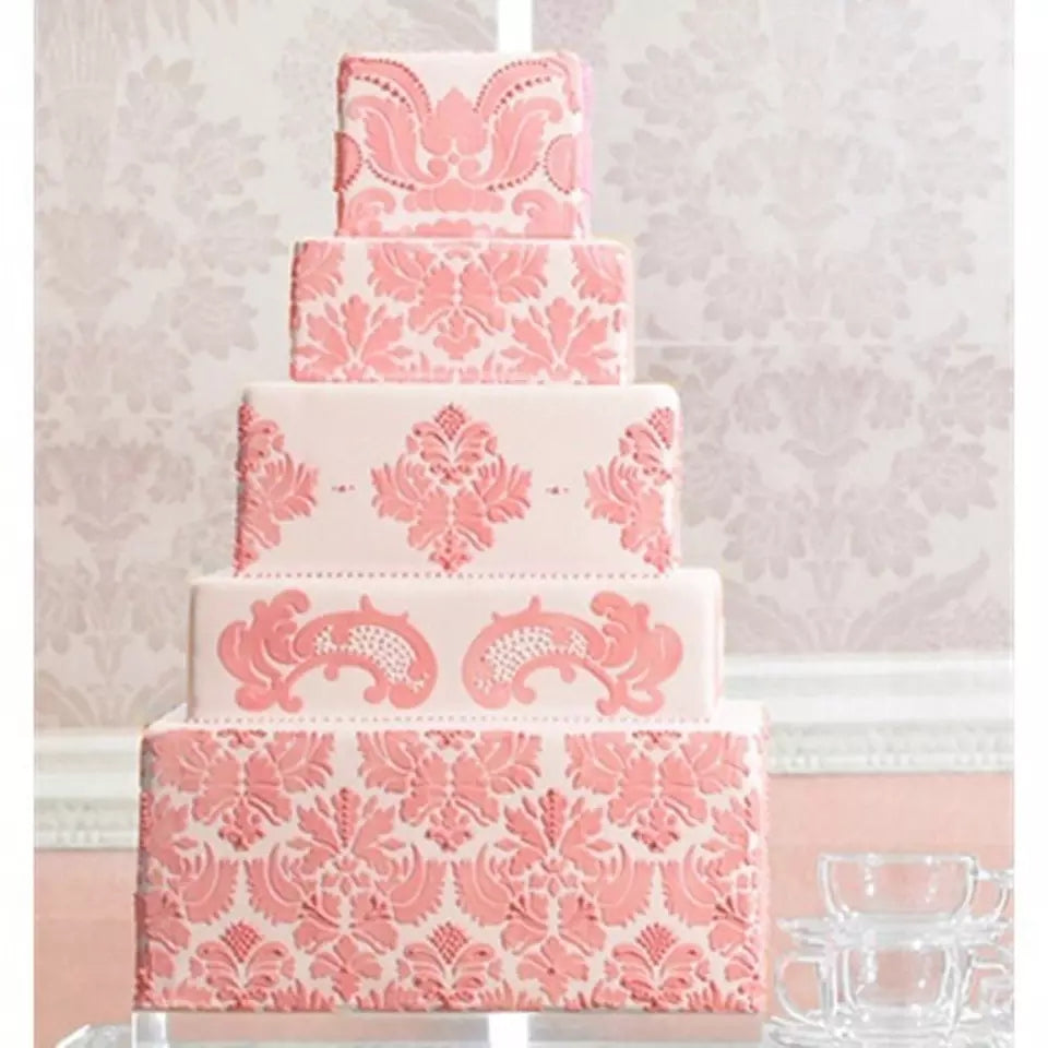 Stencil - Damask Pattern