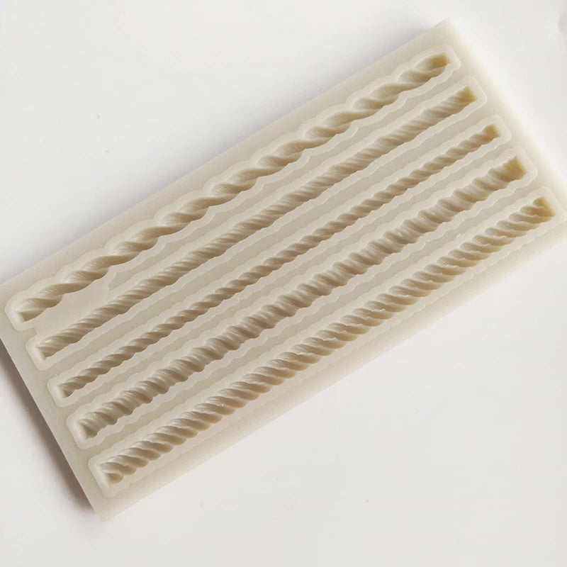 Silicone Mould - Rope / Trim Border - S382. – Skysies Cakes