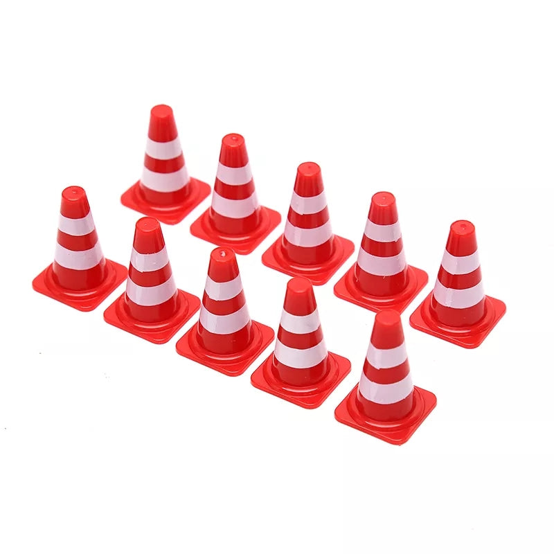 10pk Traffic Road Cones