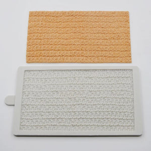 Silicone Mould - Knitted Texture - S433