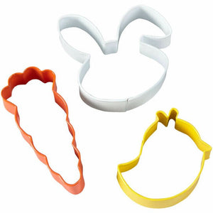 Whimsical 3PC Easter Cookie Cutter Set