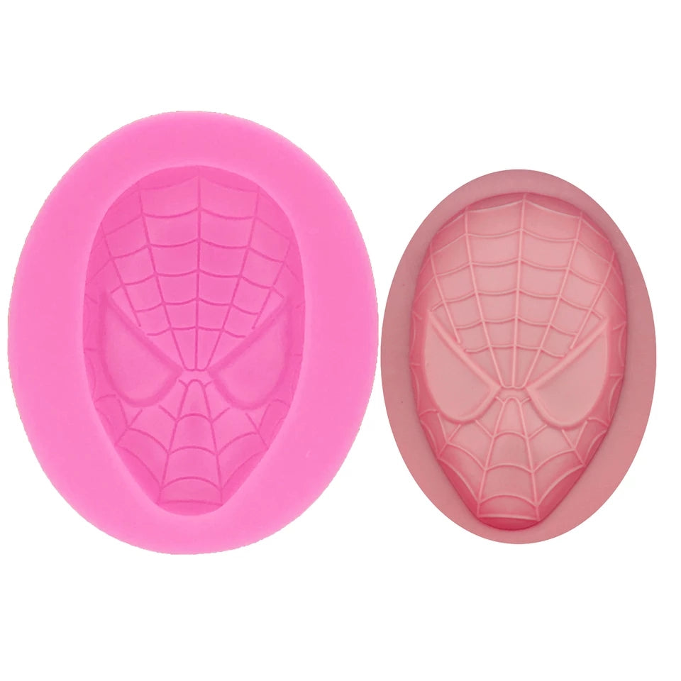 Silicone Mould - Spiderman Face - S116
