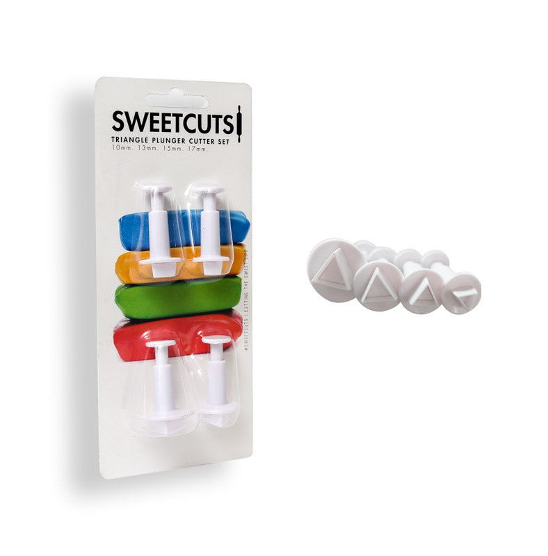 Sweet Cuts Triangle Plunger Cutter Set