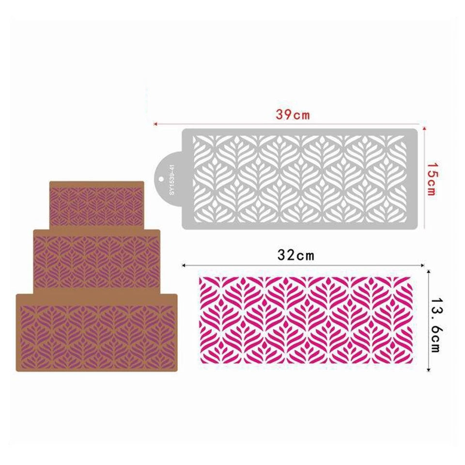 Stencil - Fan Leaf