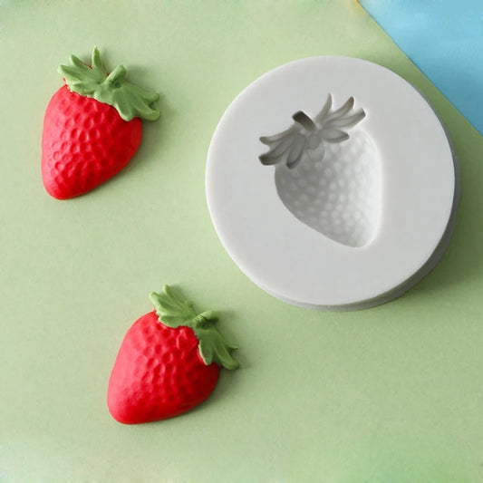 Silicone Mould - Strawberry - S153.