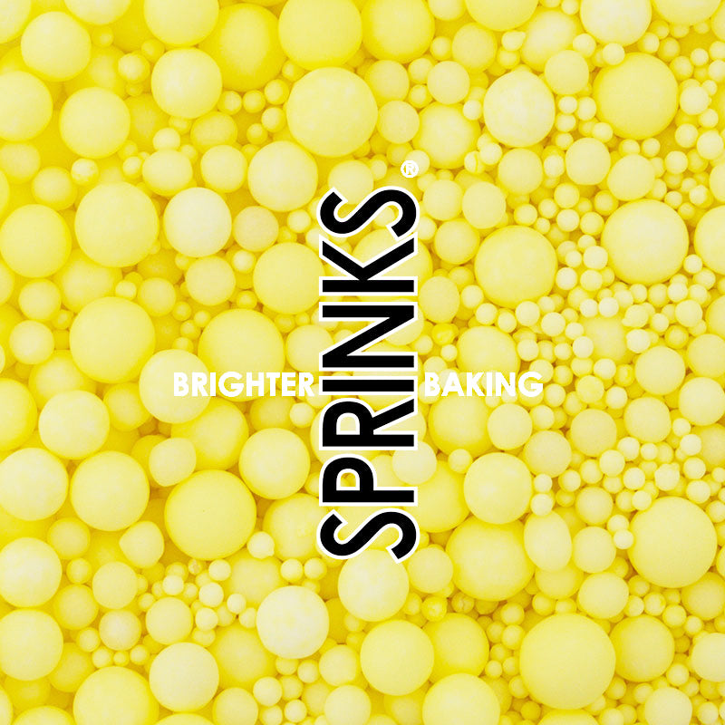 65g Sprinks Sprinkle Mix - Pastel Lemon Bubble Bubble