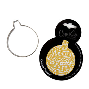 Coo Kie Christmas Ornament Cookie Cutter