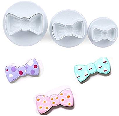 3PC Bowtie Plunger Cutter Set