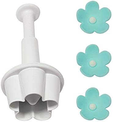 4PC Blossom Flower Plunger Cutter Set