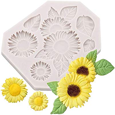 Silicone Mould - Sunflowers - S20.