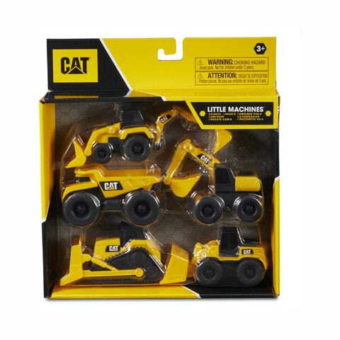 5PK CAT Little Machines - Trucks and Diggers Construction Set