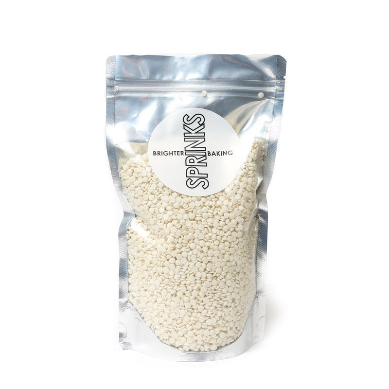 500g Sprinks White Confetti