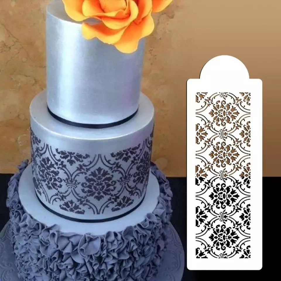 Stencil - Damask Lace