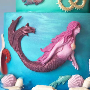 Silicone Mould - Swimming Mermaid - S5