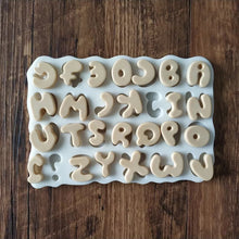 Silicone Mould - Cartoon Font - S215