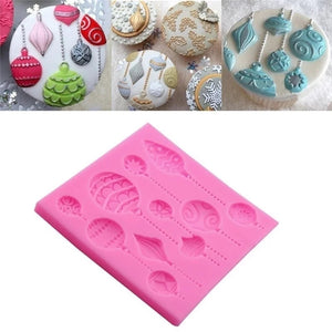 Silicone Mould - Bauble Decorations - S374
