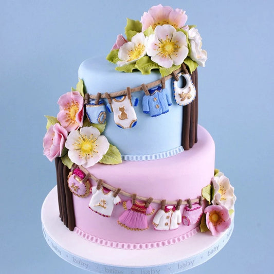 Silicone Mould - Baby Clothes - S250.