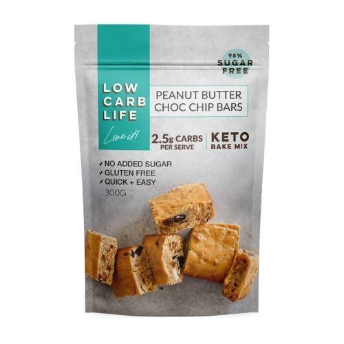 Low Carb Life - Peanut Butter Choc Chip Bars - 300g