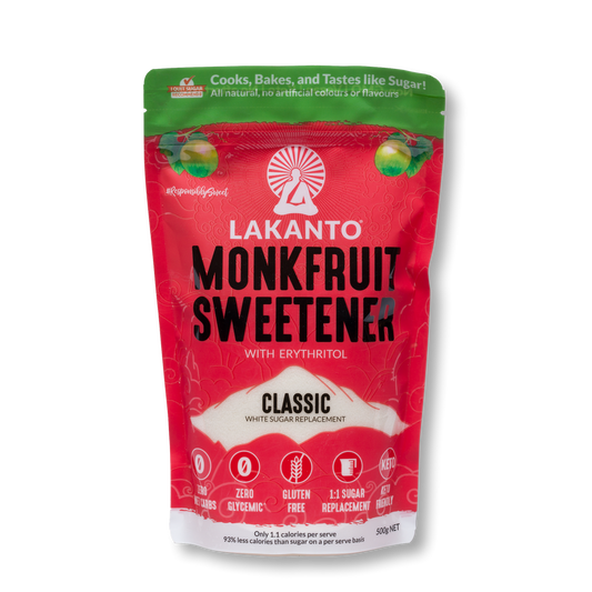 Lakanto Classic Monkfruit Sweetener White Sugar Replacement 500g