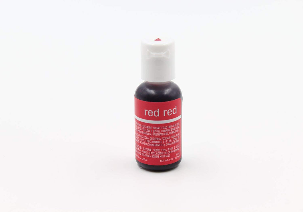 Chefmaster Liqua-Gel Colour 20g - Red Red