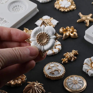 Silicone Mould - Assorted Embellishments - S235