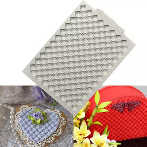 Silicone Mould - Quilting / Decorative Imprint