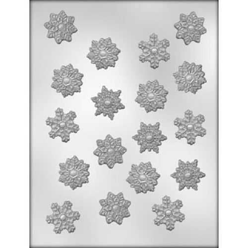 Chocolate Mould - Snowflake - Set of 18