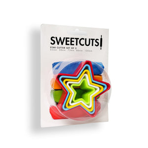Sweet Cuts Star Cutter Set of 5