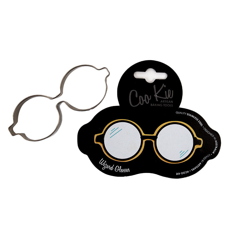 Coo Kie Wizard Glasses Cookie Cutter