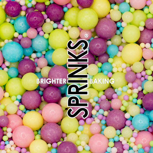 75g Sprinks Sprinkle Mix - Bubble Bubble Pastel Power.