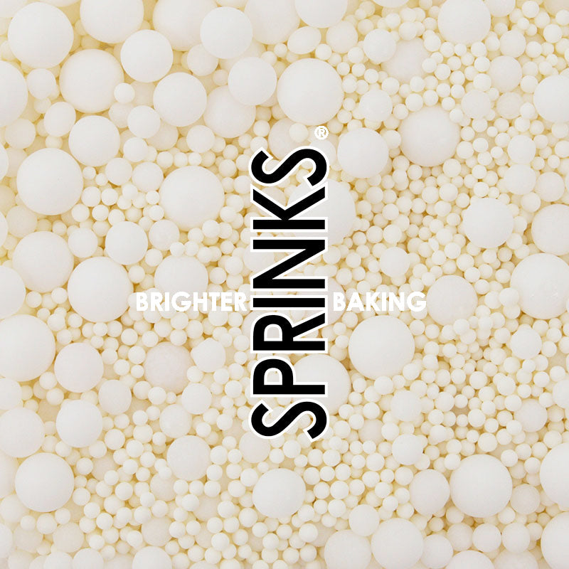 65g Sprinks Sprinkle Mix - White Bubble Bubble