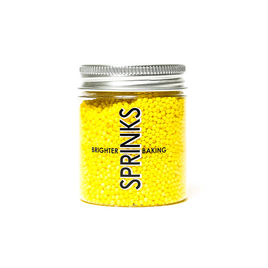 75g Sprinks Nonpareils - Yellow.