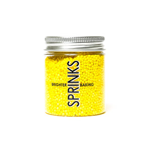 85g Sprinks Nonpareils - Yellow