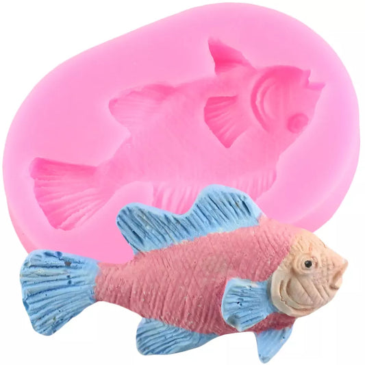 Silicone Mould - Tropical Fish 1 - S56.