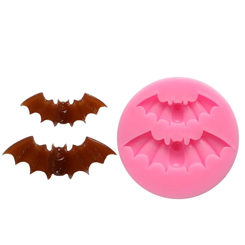 Silicone Mould - Double Bat - S38.