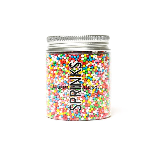 85g Sprinks Nonpareils - Mixed Rainbow. *Past B/B*