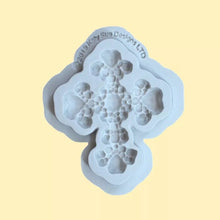Silicone Mould - Small Ornate Cross - S432