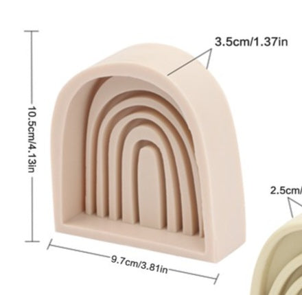 Silicone Mould - Rainbow - S388.