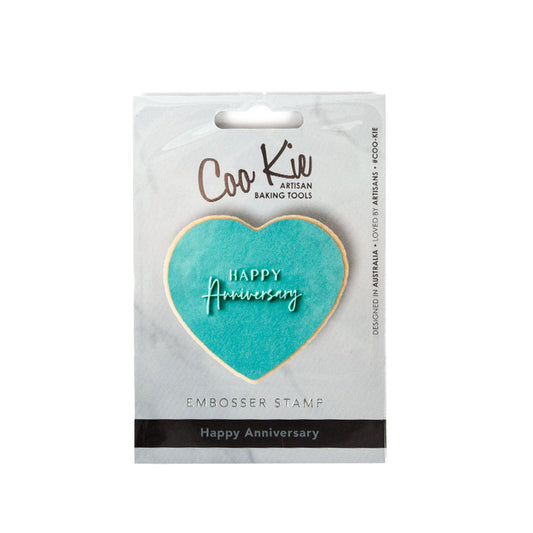 COO KIE Embosser Stamp - Happy Anniversary