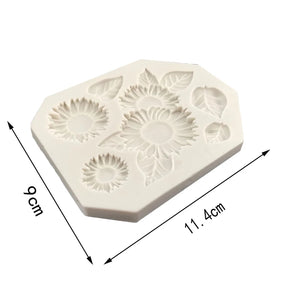 Silicone Mould - Sunflowers - S20