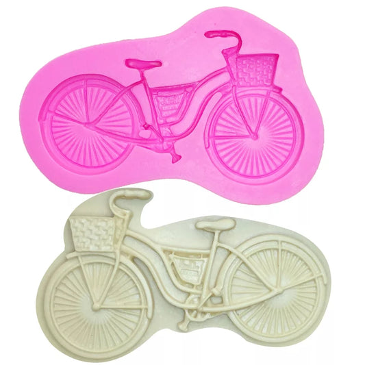 Silicone Mould - Bicycle - S155.