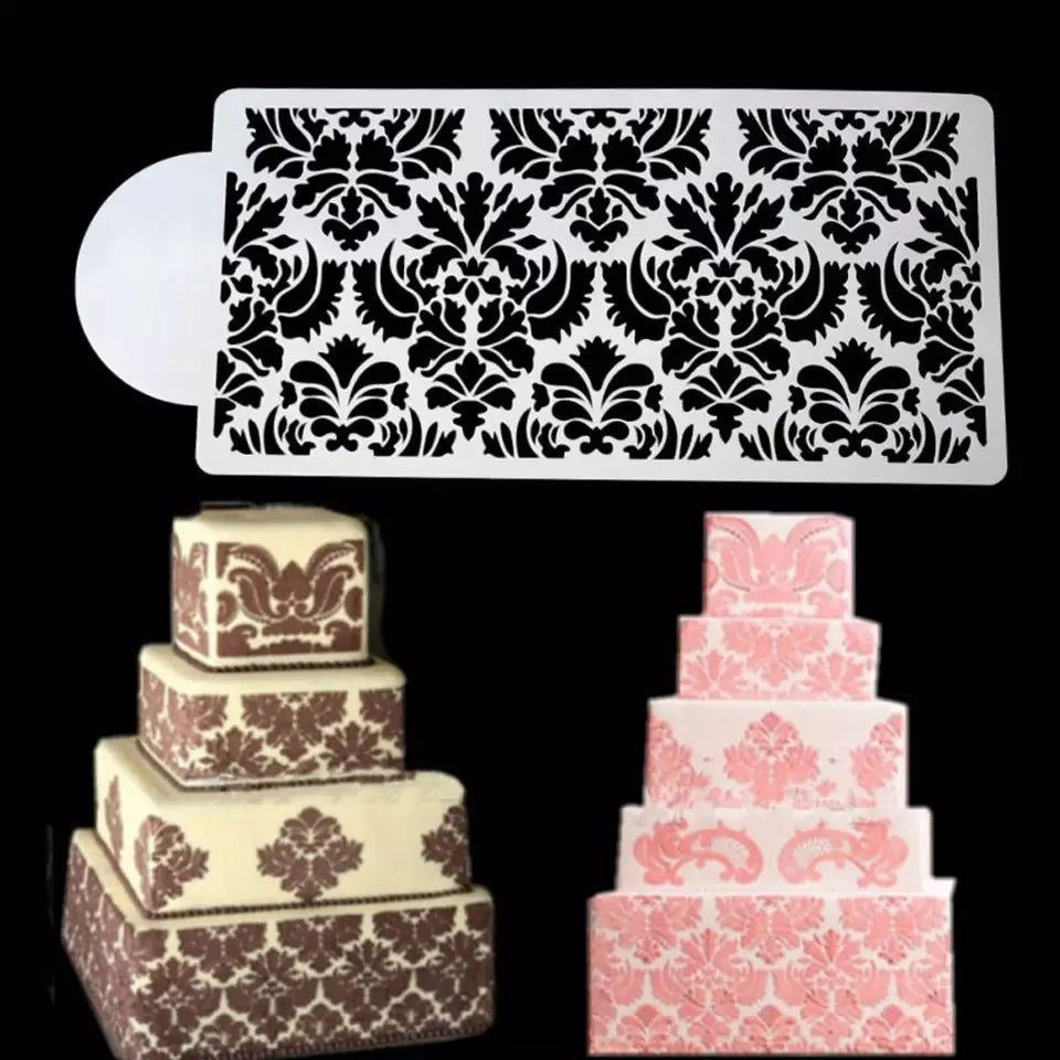 Stencil - Damask Pattern