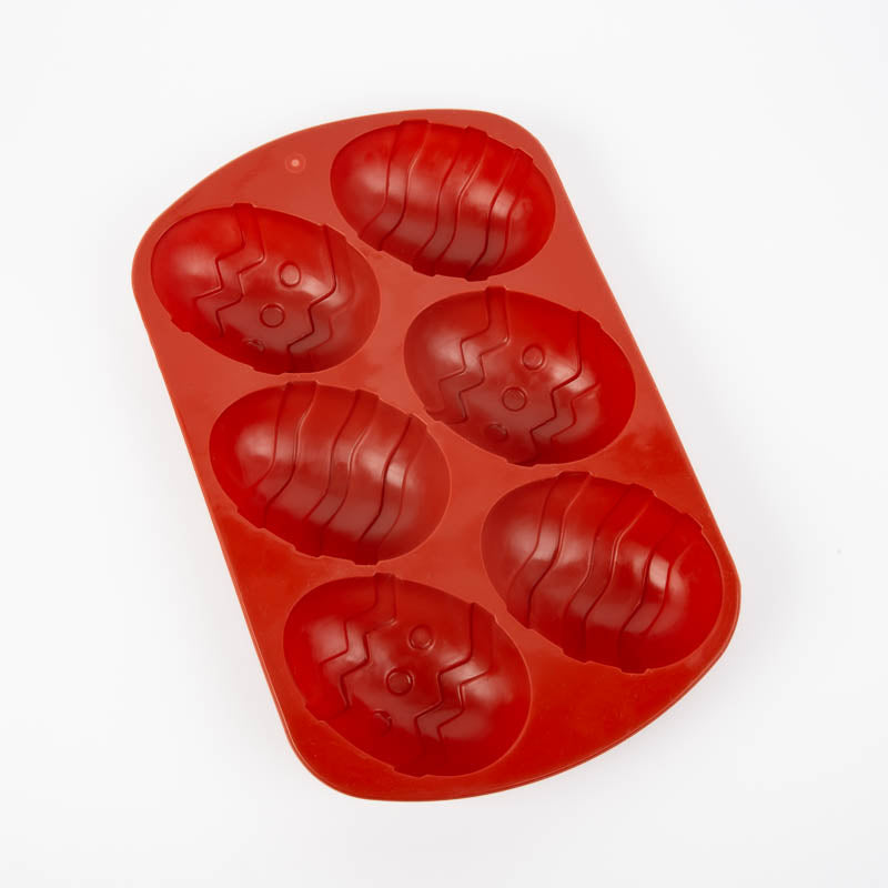 Decorated Easter Egg Silicone Chocolate Mould